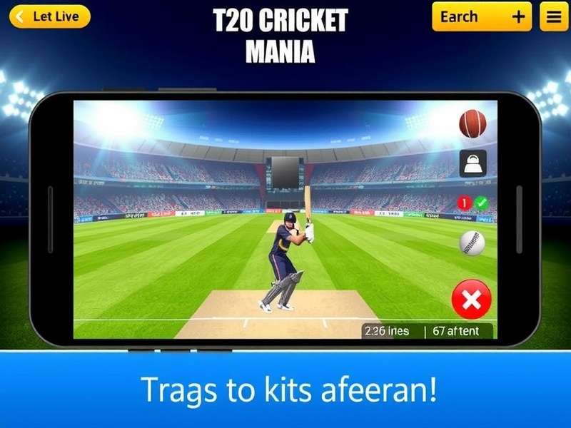 T20 Cricket Mania Game Screenshot